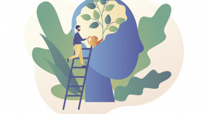 Illustration of a growth mindset