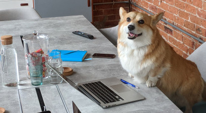 Wendy at Desk