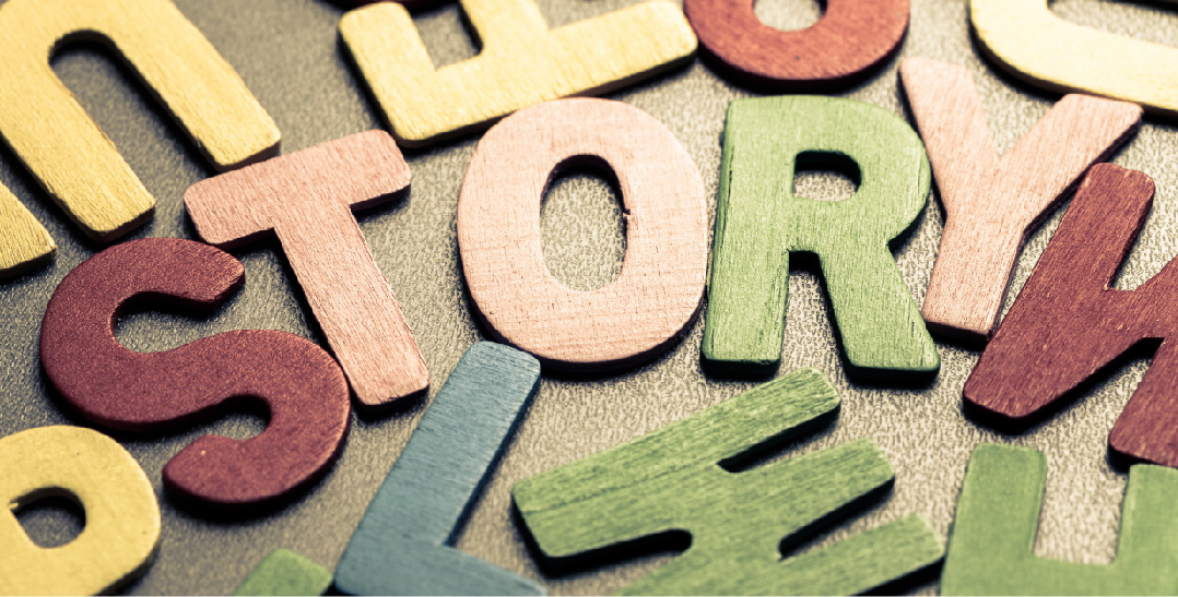 Story wooden letters