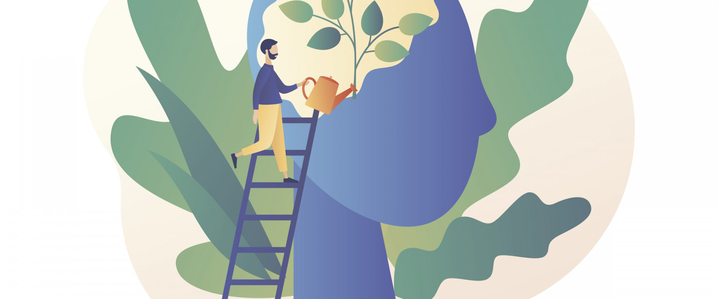 Illustration of a growth mindset